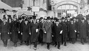 Garrigue: President Masaryk with group