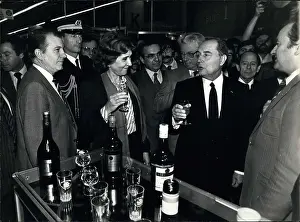Cresson: President Mitterand opens food exhibition, Versailles