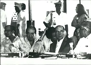 Cheysson: President Mitterrand, Cheysson, Cot and Attali