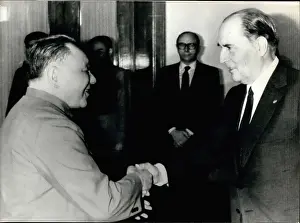 Deng: President Mitterrand and Deng Xiaoping in China