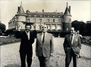 Cheysson: President Mitterrand, Jacques Attali and Claude Cheysson