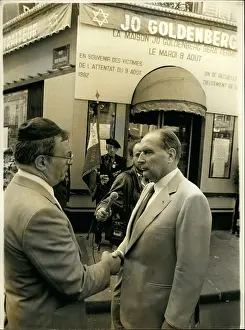 Circumstances: President Mitterrand and Jo Goldenberg, Paris