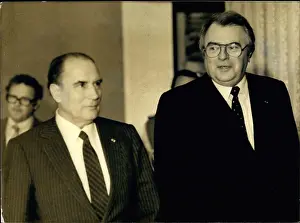 Mauroy: President Mitterrand and Pierre Mauroy