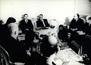 Nasser: President Nasser receiving the Soviet Foreign