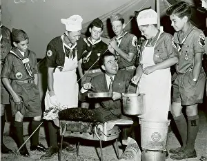 Cooked: President Nixon with Boy Scouts