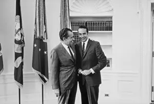 Dole: President Nixon with Senator Robert Dole. ?