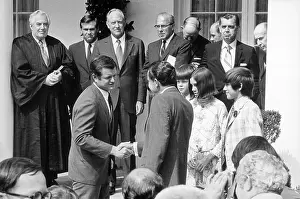Counselor: President Nixon shaking hands with Senator ?