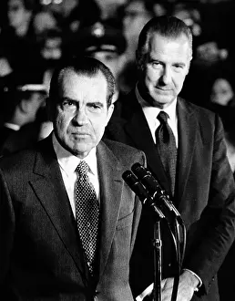 Wishers: President Nixon speaks on his return from ?