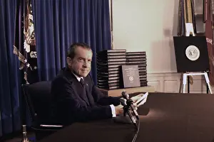 Impeachment: President Nixon before his televised address ?