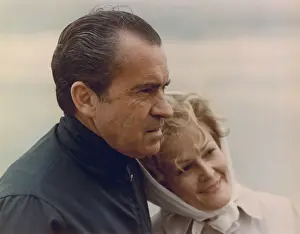 Clemente: President and Pat Nixon in an affectionate ?
