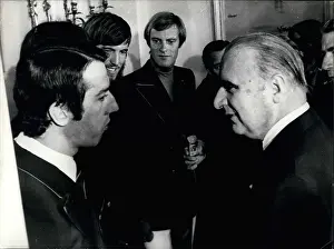 Morelon: President Pompidou and cyclist Daniel Morelon
