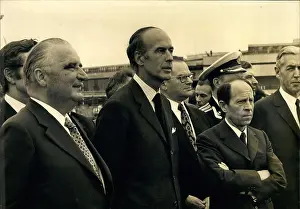 Departs: President Pompidou, Giscard d'Estaing, Michel Jobert