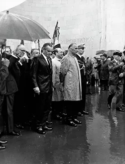 Natzweiler: President Pompidou visits concentration camp