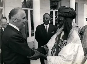 Francophone: President Pompidou and warrior of Senegal