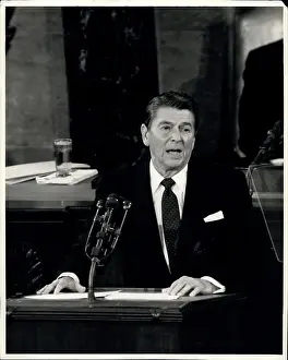 Decades: President Reagan at joint session of US Congress