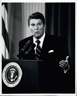 Objections: President Reagan in televised press conference