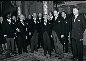 Troquer: President Rene Coty and National Assembly members