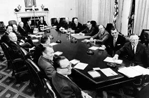 Winton: President Richard Nixon holds first formal ?