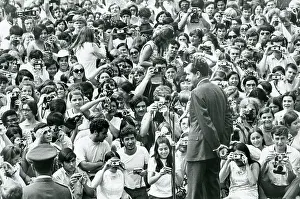 Resign: President Richard Nixon speaking to students, Washington