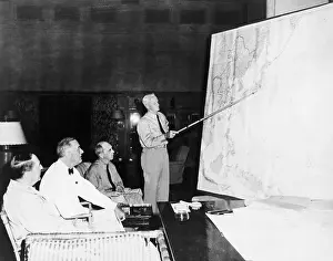 Leahy: President Roosevelt meeting with General ?