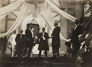 Lcgr1704: President Roosevelt replying to welcome given by