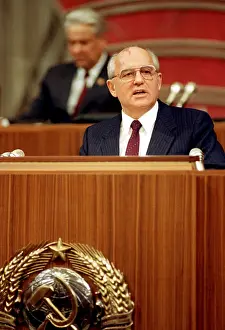 Lizunov: President of Soviet Union Mikhail Gorbachev, 1990