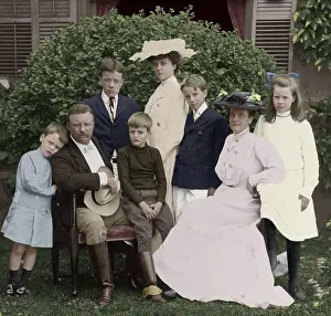 Bsic: President Theodore and First Lady Edith Carow