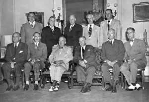 Alben: President Truman's second term cabinet on Aug