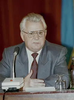 Kravchuk: President of Ukraine Leonid Kravchuk, 1992
