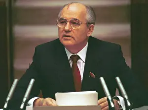 Lizunov: President of USSR Mikhail Gorbachev, 1990