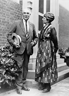Kling: President Warren Harding with First Lady ?