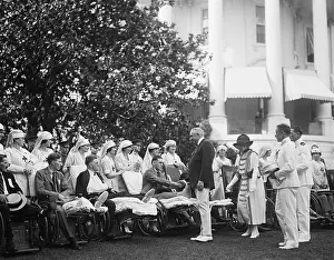 Amputees: President Warren Harding and the First Lady with