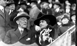 Topcoat: President Woodrow Wilson, and First Lady ?