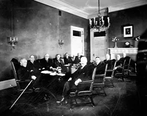 Colby: President Woodrow Wilson (left), and his ?