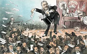 Muttonchops: A presidential conjuror'. Chester Arthur, ?