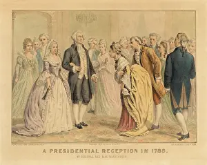 Museum Of The City Of New York: A Presidential Reception by George Washington