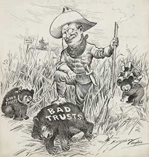 Lcgr1705: THE PRESIDENTS DREAM OF A SUCCESSFUL HUNT, 1907