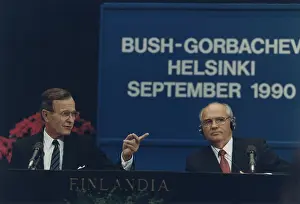 Summits: Presidents George Bush and Mikhail Gorbachev ?