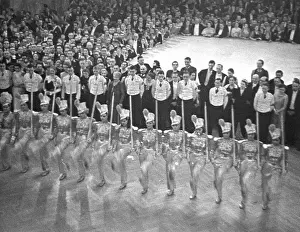 Parquet: Press ball in the Marble Hall in Berlin, 1937