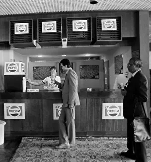 Goodwill: Press center of Goodwill Games, 1986