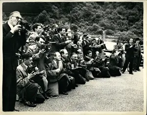 Chartwell: Press at Chartwell for European Army conference