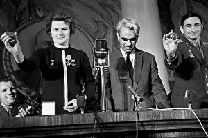 Keldysh: Press conference on the flight of V.Bykovsky V.Tereshkova