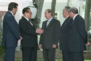 Putin: Press conference on Shanghai Five summit's results, 2000