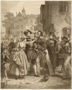 Gangs: PRESS GANGED/WEDDING DAY