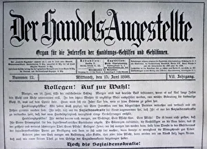 Journals: press / media, journals / magazines, Der Handel-Angestelle