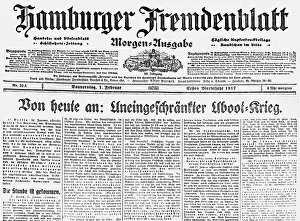 Fremdenblatt: press / media, journals / magazines, Hamburger