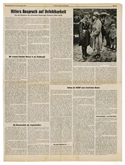 Krebs: press/media, magazines, Suddeutsche Zeitung