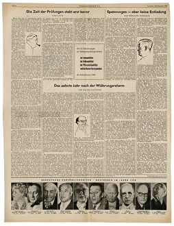 Retrospect: press/media, magazines, Suddeutsche Zeitung