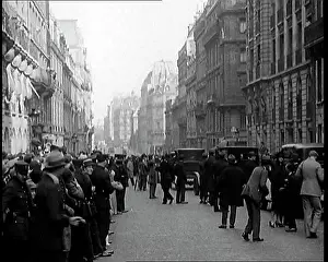 Morrow: Press and Members of Public Waiting for Charles