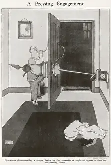 Compression: A Pressing Engagement by William Heath Robinson